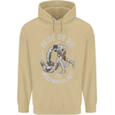 Pride MMA Muay Thai Mixed Martial Arts Mens 80% Cotton Hoodie Sand