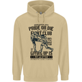 Pride MMA Muay Thai Mixed Martial Arts Mens 80% Cotton Hoodie Sand