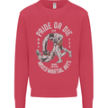 Pride MMA Muay Thai Mixed Martial Arts Mens Sweatshirt Jumper Heliconia