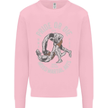Pride MMA Muay Thai Mixed Martial Arts Mens Sweatshirt Jumper Light Pink