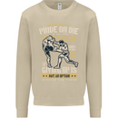 Pride MMA Muay Thai Mixed Martial Arts Mens Sweatshirt Jumper Sand