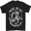 Pride MMA Muay Thai Mixed Martial Arts Mens T-Shirt Cotton Gildan Black