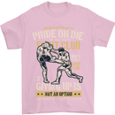 Pride MMA Muay Thai Mixed Martial Arts Mens T-Shirt Cotton Gildan Light Pink