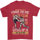Pride MMA Muay Thai Mixed Martial Arts Mens T-Shirt Cotton Gildan Red