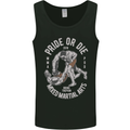 Pride MMA Muay Thai Mixed Martial Arts Mens Vest Tank Top Black
