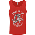 Pride MMA Muay Thai Mixed Martial Arts Mens Vest Tank Top Red