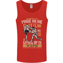 Pride MMA Muay Thai Mixed Martial Arts Mens Vest Tank Top Red