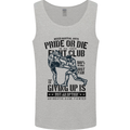 Pride MMA Muay Thai Mixed Martial Arts Mens Vest Tank Top Sports Grey