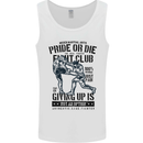 Pride MMA Muay Thai Mixed Martial Arts Mens Vest Tank Top White
