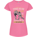 Pride MMA Muay Thai Mixed Martial Arts Womens Petite Cut T-Shirt Azalea