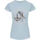 Pride MMA Muay Thai Mixed Martial Arts Womens Petite Cut T-Shirt Light Blue