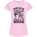 Pride MMA Muay Thai Mixed Martial Arts Womens Petite Cut T-Shirt Light Pink