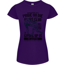 Pride MMA Muay Thai Mixed Martial Arts Womens Petite Cut T-Shirt Purple
