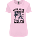 Pride MMA Muay Thai Mixed Martial Arts Womens Wider Cut T-Shirt Light Pink