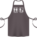 Problem Solved Guitar Funny Guitarist Cotton Apron 100% Organic Dark Grey