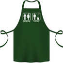 Problem Solved Guitar Funny Guitarist Cotton Apron 100% Organic Forest Green