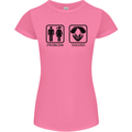 Problem Solved Skydive Freefall Paras Womens Petite Cut T-Shirt Azalea