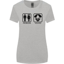Problem Solved Skydive Freefall Paras Womens Wider Cut T-Shirt Sports Grey