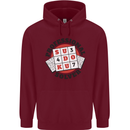 Professional Sudoku Solver Funny Childrens Kids Hoodie Maroon