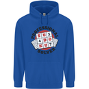 Professional Sudoku Solver Funny Childrens Kids Hoodie Royal Blue
