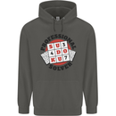 Professional Sudoku Solver Funny Childrens Kids Hoodie Storm Grey