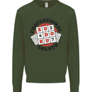 Professional Sudoku Solver Funny Kids Sweatshirt Jumper Forest Green