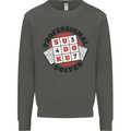 Professional Sudoku Solver Funny Kids Sweatshirt Jumper Storm Grey