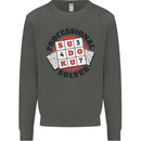 Professional Sudoku Solver Funny Kids Sweatshirt Jumper Storm Grey