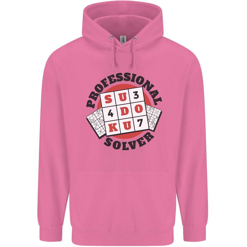 Professional Sudoku Solver Funny Mens 80% Cotton Hoodie Azelea
