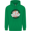 Professional Sudoku Solver Funny Mens 80% Cotton Hoodie Irish Green