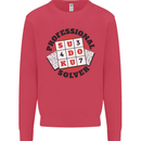 Professional Sudoku Solver Funny Mens Sweatshirt Jumper Heliconia