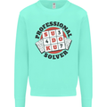 Professional Sudoku Solver Funny Mens Sweatshirt Jumper Peppermint