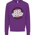 Professional Sudoku Solver Funny Mens Sweatshirt Jumper Purple