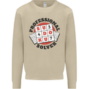 Professional Sudoku Solver Funny Mens Sweatshirt Jumper Sand