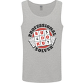 Professional Sudoku Solver Funny Mens Vest Tank Top Sports Grey