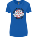 Professional Sudoku Solver Funny Womens Wider Cut T-Shirt Royal Blue