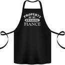 Property of My Awesome Fiance Cotton Apron 100% Organic Black