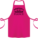 Property of My Awesome Fiance Cotton Apron 100% Organic Pink