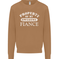 Property of My Awesome Fiance Mens Sweatshirt Jumper Caramel Latte