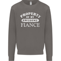 Property of My Awesome Fiance Mens Sweatshirt Jumper Charcoal