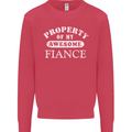 Property of My Awesome Fiance Mens Sweatshirt Jumper Heliconia