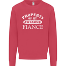 Property of My Awesome Fiance Mens Sweatshirt Jumper Heliconia