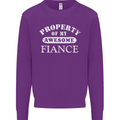 Property of My Awesome Fiance Mens Sweatshirt Jumper Purple