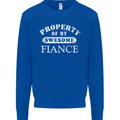Property of My Awesome Fiance Mens Sweatshirt Jumper Royal Blue