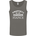 Property of My Awesome Fiance Mens Vest Tank Top Charcoal