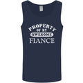 Property of My Awesome Fiance Mens Vest Tank Top Navy Blue