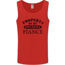 Property of My Awesome Fiance Mens Vest Tank Top Red