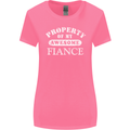 Property of My Awesome Fiance Womens Wider Cut T-Shirt Azalea