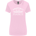 Property of My Awesome Fiance Womens Wider Cut T-Shirt Light Pink