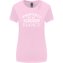 Property of My Awesome Fiance Womens Wider Cut T-Shirt Light Pink